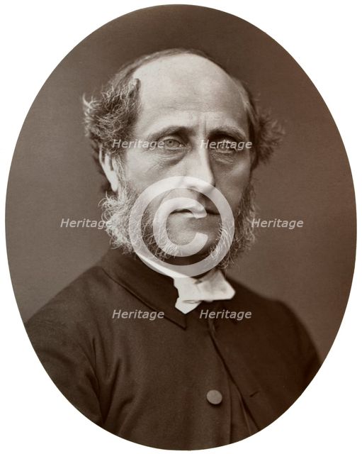 Christopher Newman Hall, LLB, English Nonconformist divine, 1877.Artist: Lock & Whitfield