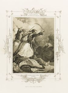 Christos Anagnostaras (From the Album of Greek Heroism), ca 1835. Artist: Hess, Peter von (1792–1871)