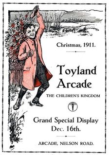 Christmas, 1911. Toyland Arcade 1911, (1917). Artist: Soldan & Co