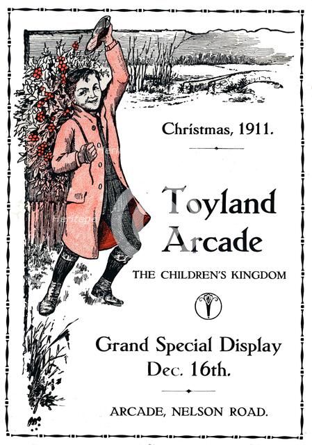 'Christmas, 1911. Toyland Arcade', 1911, (1917). Artist: Soldan & Co.
