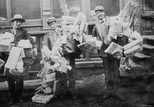 Christmas Mail, between c1910 and c1915. Creator: Bain News Service