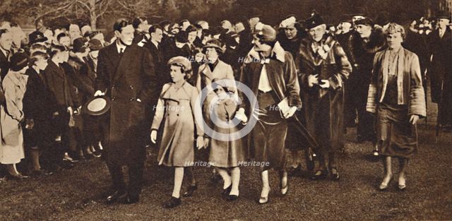 'Christmas Morning, Sandringham, 1936', 1937. Creator: Unknown.