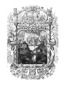 Christmas of the Past, 1580 (1859). Creator: Unknown