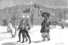 'Christmas on the Indian Frontier -- Catering for Dinner at Quetta 1890. Creator: Haldane Macfall