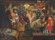 Christmas. Creator: Kulikov, Afanasi Yefremovich (1884-1949)