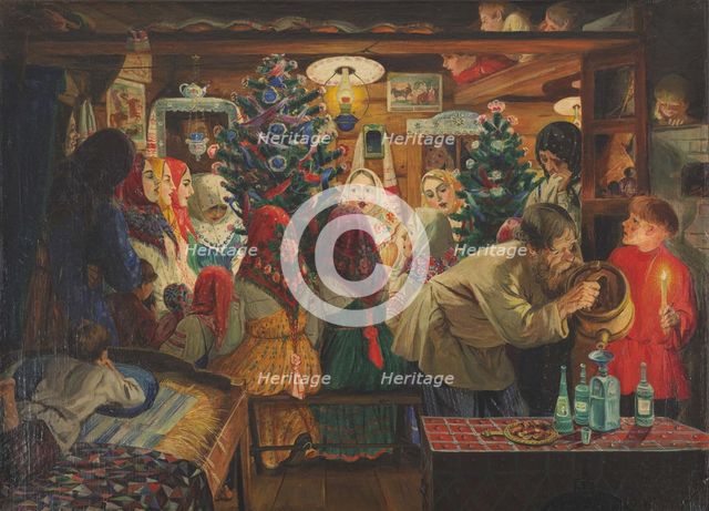 Christmas. Creator: Kulikov, Afanasi Yefremovich (1884-1949).