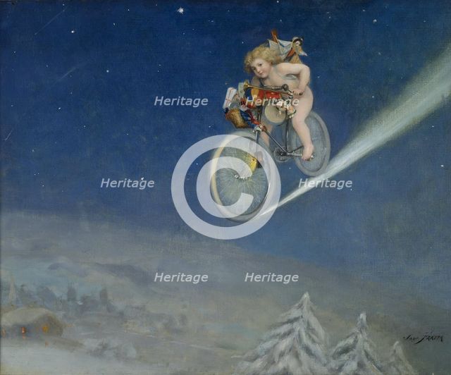 Christmas Delivery. Artist: Frappa, José (Joseph) (1854-1904)