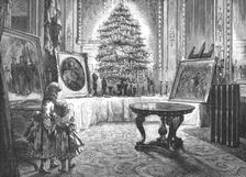 'Christmas Eve at Windsor Castle --The Queens Christmas Tree; after J. Roberts 1819. Creator: J. Roberts