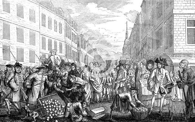 'Christmas Gambolls, Boxing Day', 1747. Artist: Unknown