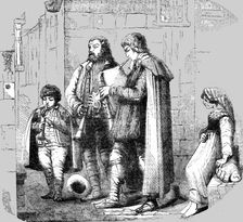 Christmas in Rome : The Pifferari, or Calabrian Minstrels 1854. Creator: Unknown