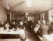 Christmas in the almshouse, Landskrona, Sweden, 1910-1915. Creator: Unknown