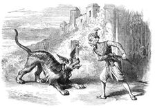 Christmas Pantomimes and Burlesques: scene from "The Yellow Dwarf," at Covent Garden Theatre, 1870. Creator: Unknown