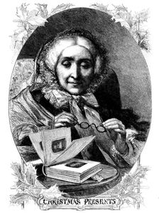 "Christmas Presents" - drawn by George Thomas, 1862. Creator: William Luson Thomas