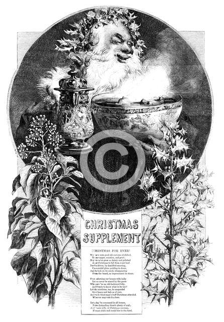 Christmas Supplement - Christmas For Ever!, 1857. Creator: Unknown.