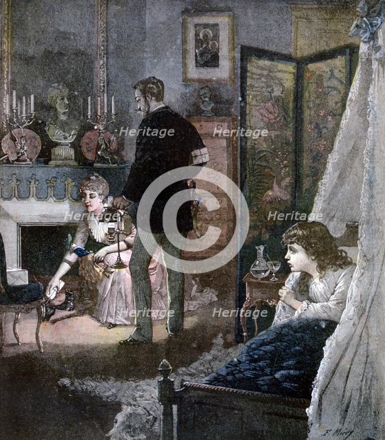 'Christmas Shoes', 1891. Artist: Miery
