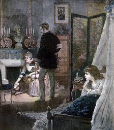 Christmas Shoes 1891. Artist: Miery