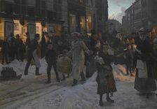 Christmas time, Copenhagen, 1890