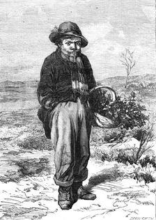 "Christmas Time" - painted by W. Hemsley, 1857. Creator: Harvey Orrin Smith