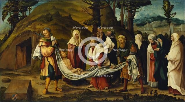 Christ's body carried to the Tomb, 1520. Creator: Hans Burgkmair, the Elder.