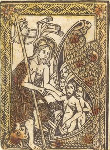 Christ's Descent in Limbo, 1460/1480. Creator: Master of the Borders with the Four Fathers of the Church