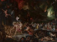 Christ's Descent into Limbo. Creators: Jan Brueghel the Elder, Johannes Rottenhammer the elder