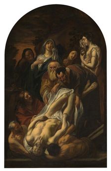 Christ's Entombment, 1665. Creator: Ambrosius Francken I