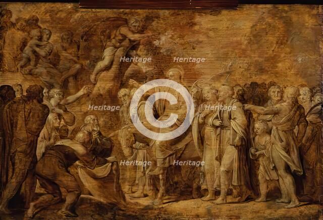 Christ's Entry Into Jerusalem, c1850-1864. Creator: William Dyce.