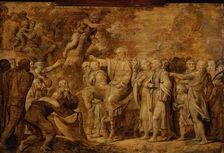 Christ's Entry Into Jerusalem, c1850-1864. Creator: William Dyce