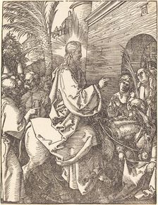 Christ's Entry into Jerusalem, probably c. 1509/1510. Creator: Albrecht Durer