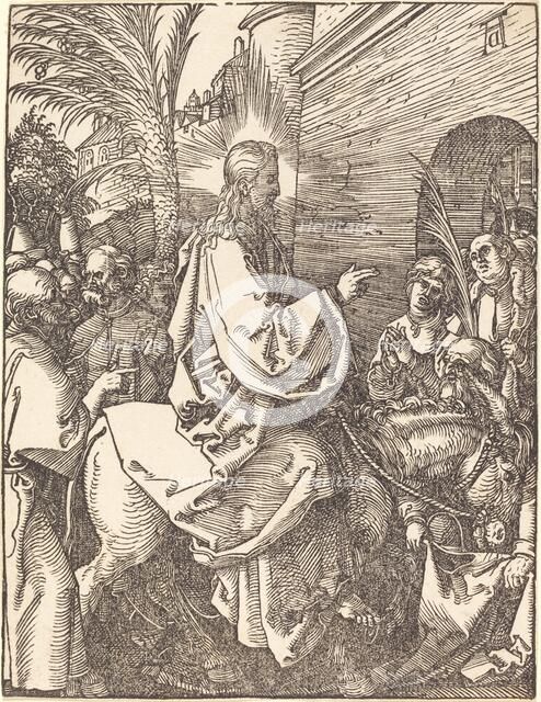 Christ's Entry into Jerusalem, probably c. 1509/1510. Creator: Albrecht Durer.