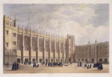 Christ's Hospital, London, c1825 Artist: Anon
