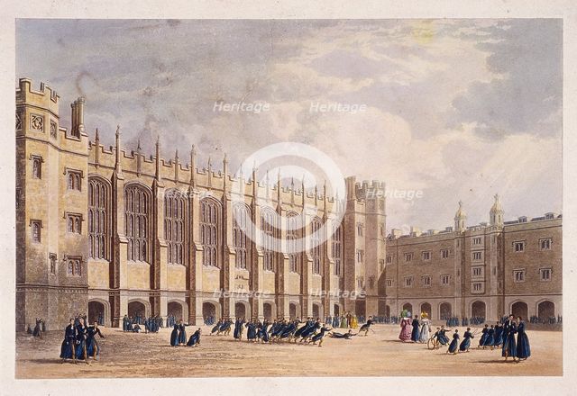 Christ's Hospital, London, c1825 Artist: Anon