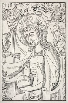 Christus im Halbfigur, c. 1480. Creator: Unknown