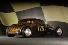 Chrisman Bonneville coupe 331 1951. Artist: Simon Clay