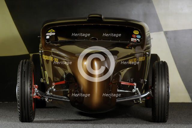 Chrisman Bonneville coupe 331 1951. Artist: Simon Clay.