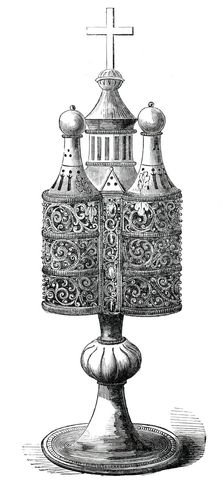Chrismatory, from the Archaeological Institute Museum, 1850. Creator: Unknown