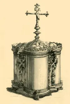 Chrismatory, late 15th century, (1881). Creator: S Thomas