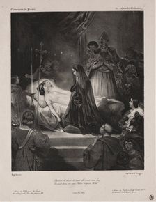 Chronicles of France: The Children of Clodomir, 1829. Creator: Eugène François Marie Joseph Devéria (French, 1805-1865)