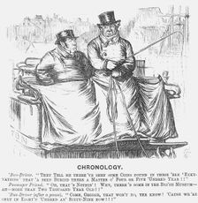 Chronology 1869. Creator: Charles Samuel Keene