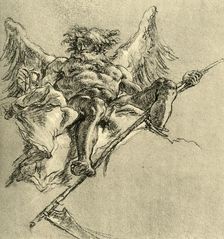 Chronos 1752, (1928). Artists: Giovanni Battista Tiepolo, Giovanni Domenico Tiepolo