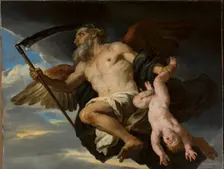 Chronos and his child, Second Quarter of the 17th cen.