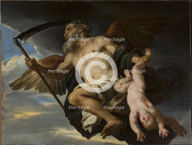 Chronos and his child, Second Quarter of the 17th cen..
