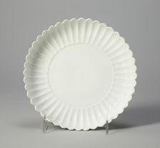 Chrysanthemum Dish, Qing dynasty (1644-1911), Yongzheng reign mark and period (1723-35). Creator: Unknown