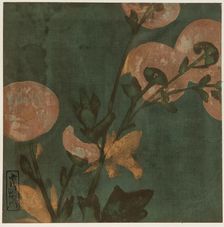Chrysanthemums, Edo period, late 16th-early 17th century. Creator: Hon'ami Kôetsu