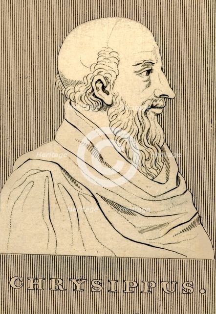 'Chrysippus', (c279-206 BC), 1830. Creator: Unknown.