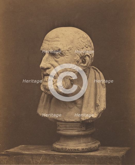 Chrysippos, about 1853-1859. Creator: Roger Fenton.