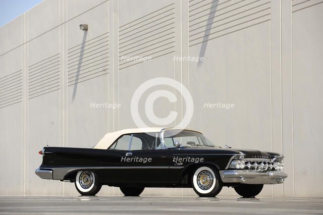 Chrysler Imperial convertible 1959. Artist: Simon Clay.