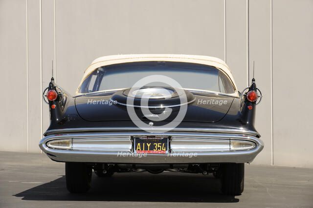 Chrysler Imperial convertible 1959. Artist: Simon Clay.