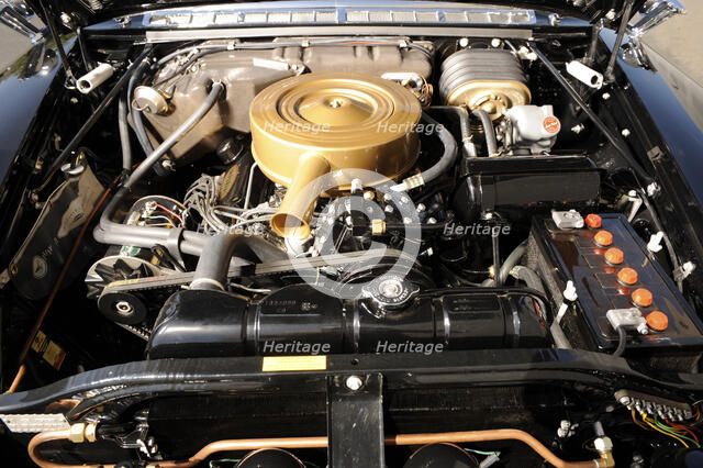 Chrysler Imperial convertible 1959. Artist: Simon Clay.