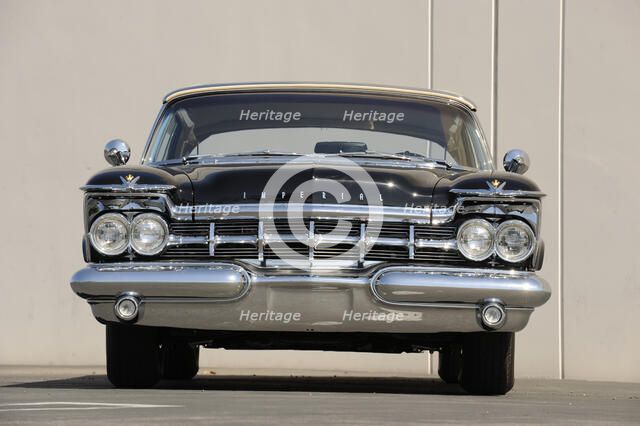 Chrysler Imperial convertible 1959. Artist: Simon Clay.